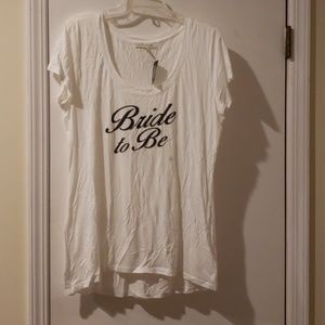 Bride to Be tshirt